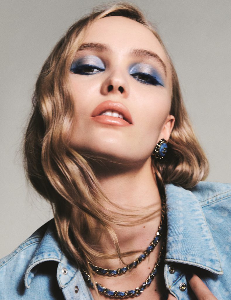 Chanel Denim Makeup Collection với palette Les 4 Ombres Denim Dream