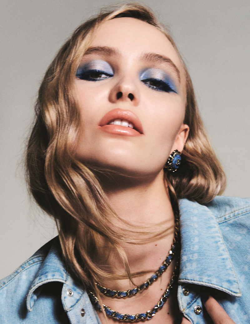 Chanel Denim Makeup Collection với palette Les 4 Ombres Denim Dream