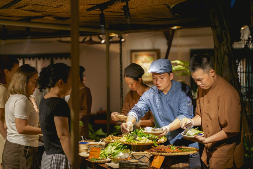Quầy ẩm thực tại sự kiện