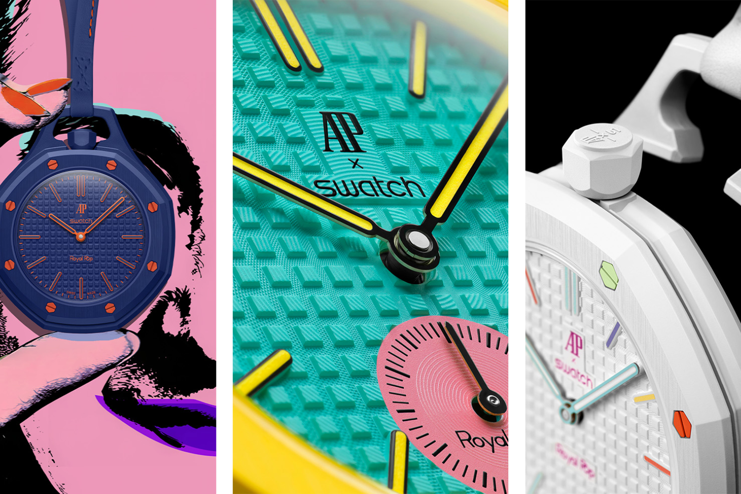 Bộ sưu tập đồng hồ Royal Pop 2026 là màn hợp tác giữa Audemars Piguet và Swatch
