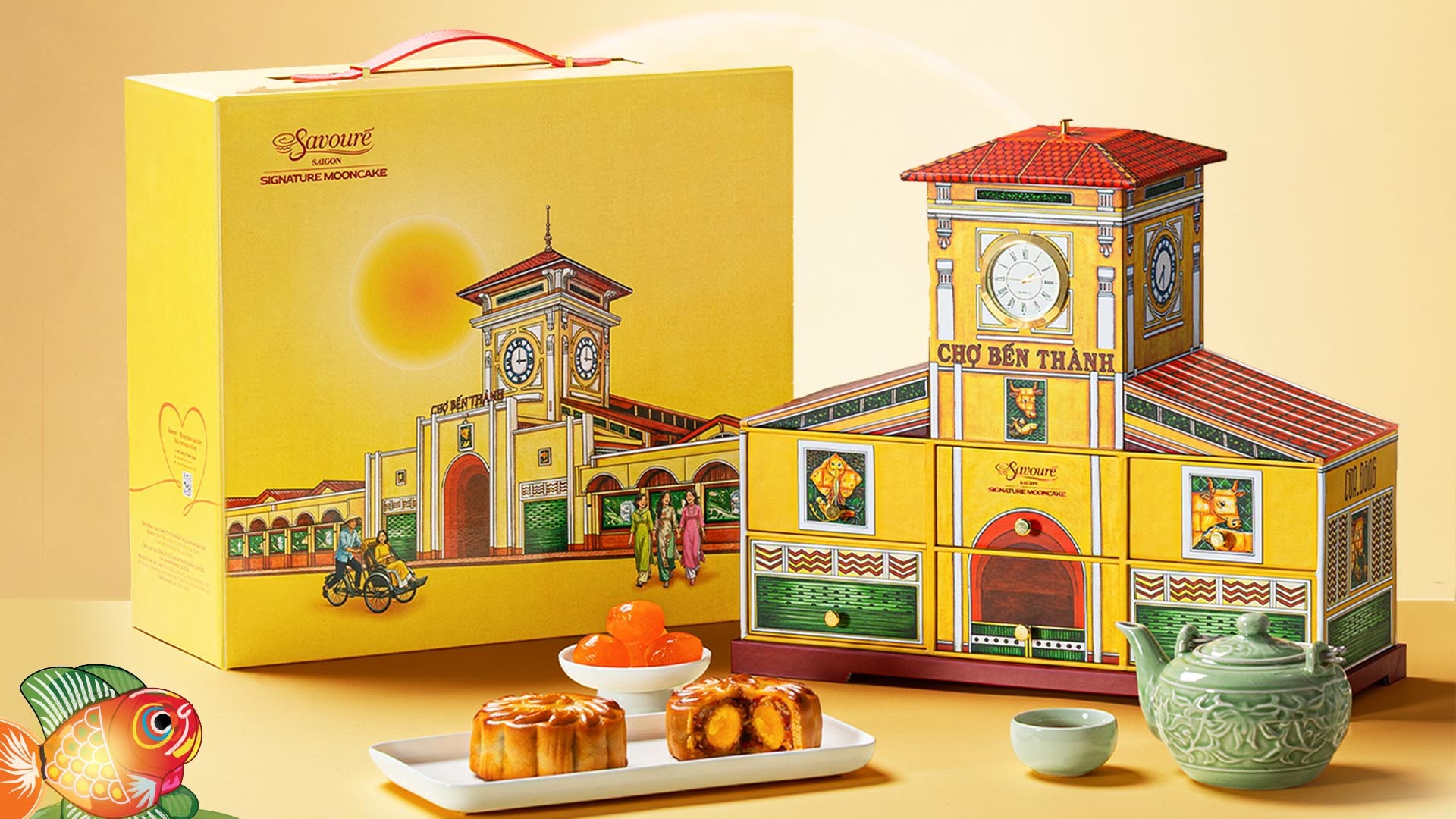 Saigon Signature Mooncake 2026 của Savouré