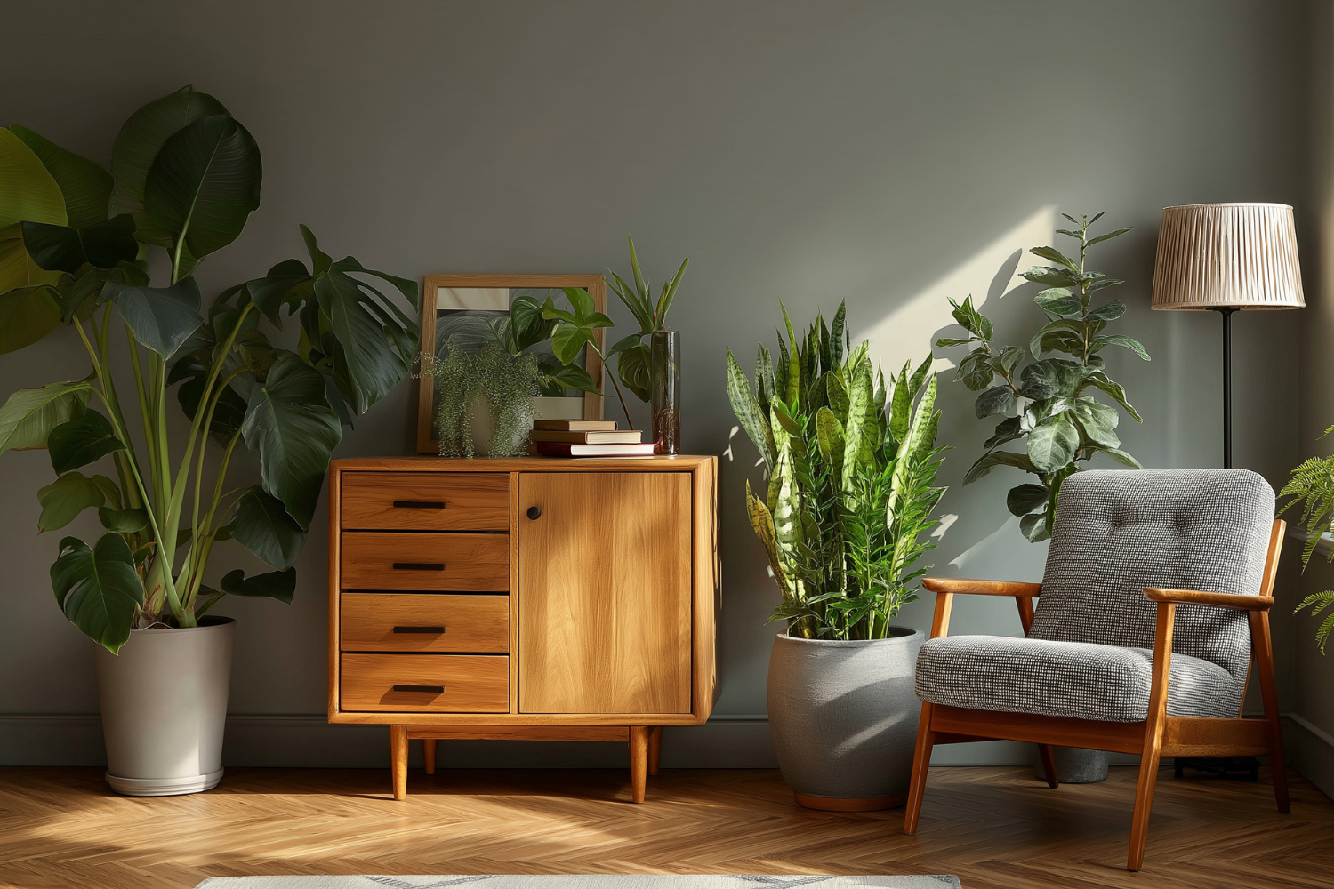 xu hướng nội thất organic modern 2026